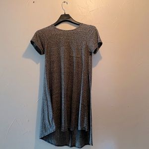 LulaRoe hi-lo grey dress